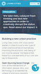 Mobile Screenshot of livingcities.org